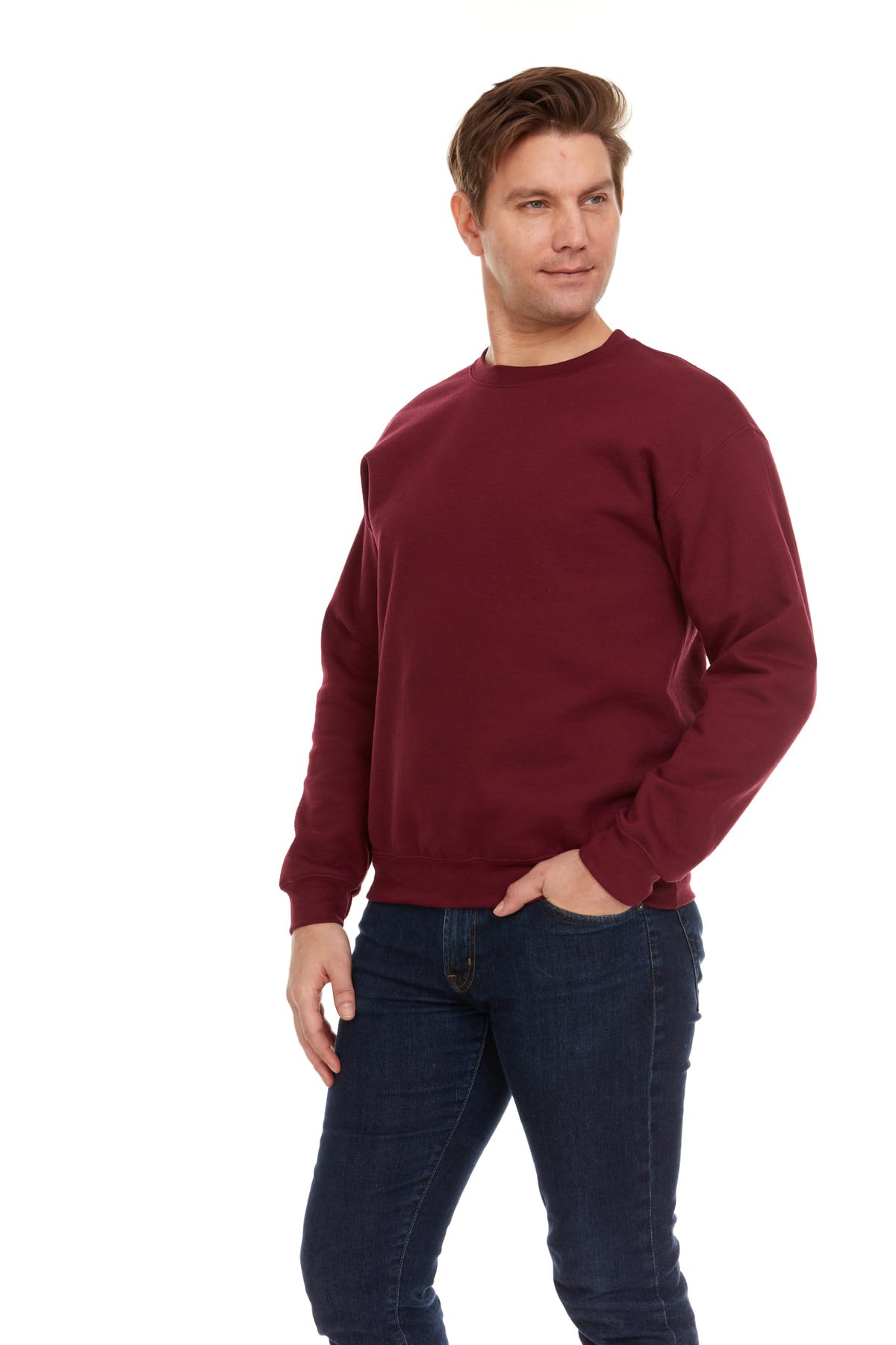 24 Pack of 12 Mens Jogger Pants and 12 Crewneck Sweatshirts, Bulk Wholesale Popular Donation Charities Events - 图片 4
